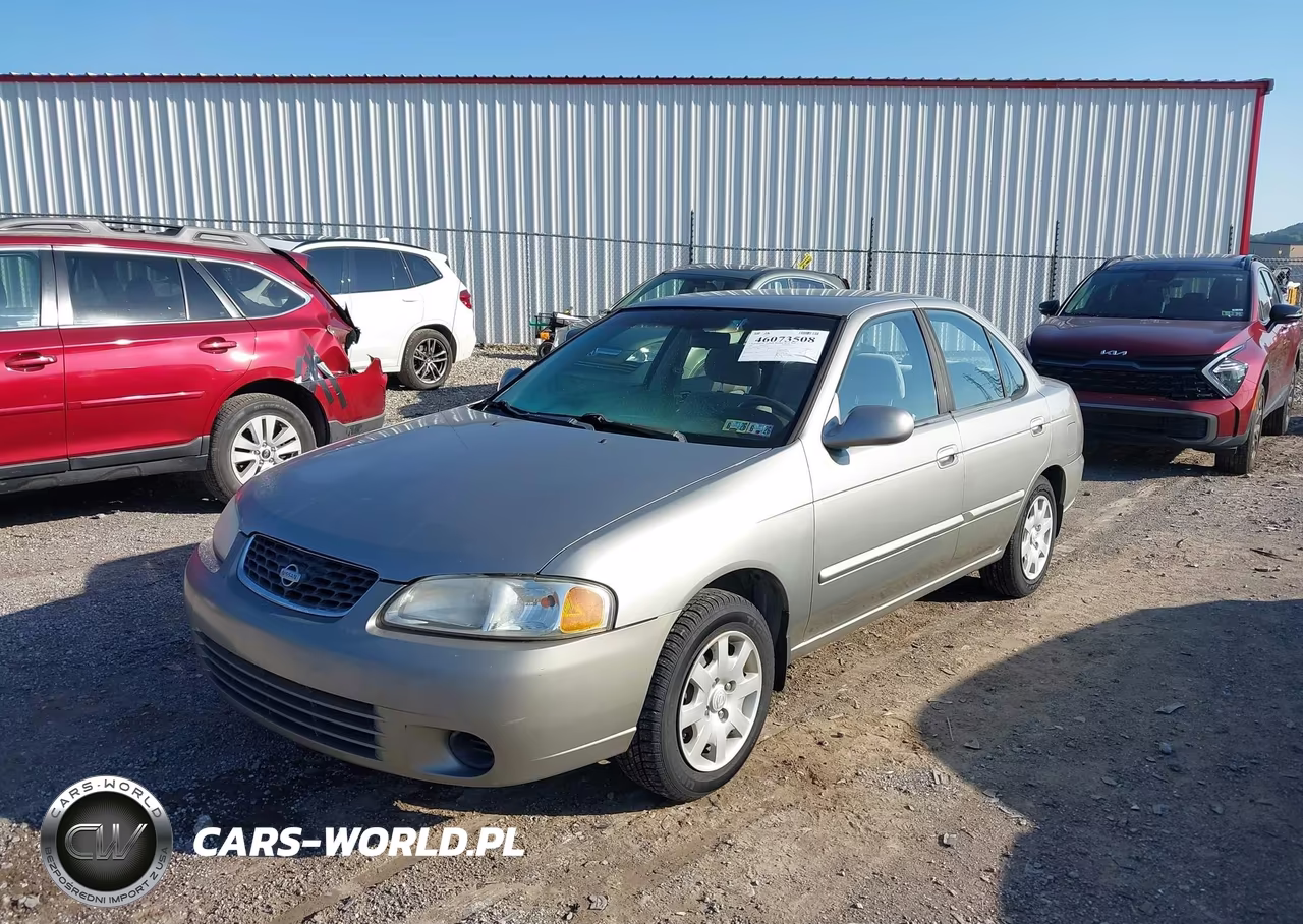 2001 Nissan Sentra Gxe VIN:3N1CB51DX1L477838 - 2