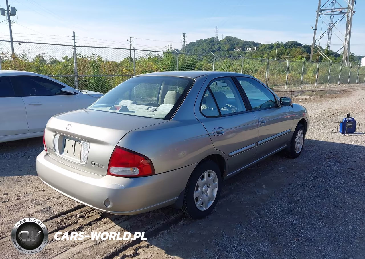 2001 Nissan Sentra Gxe VIN:3N1CB51DX1L477838 - 4