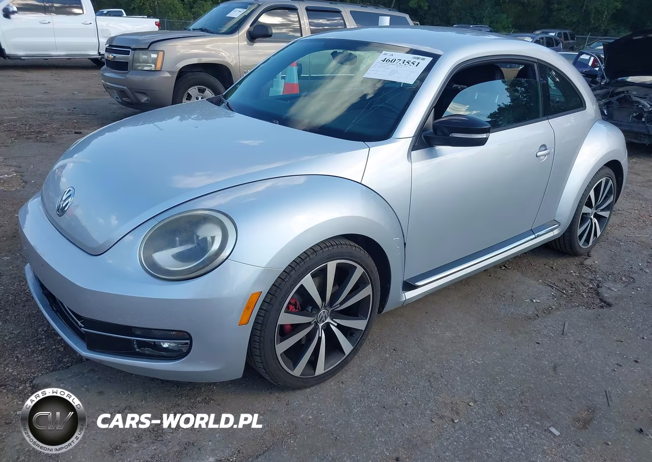 2012 Volkswagen Beetle Turbo VIN:3VWVA7AT2CM660222 - 2
