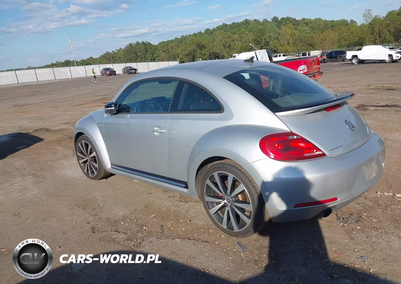 2012 Volkswagen Beetle Turbo VIN:3VWVA7AT2CM660222 - 3