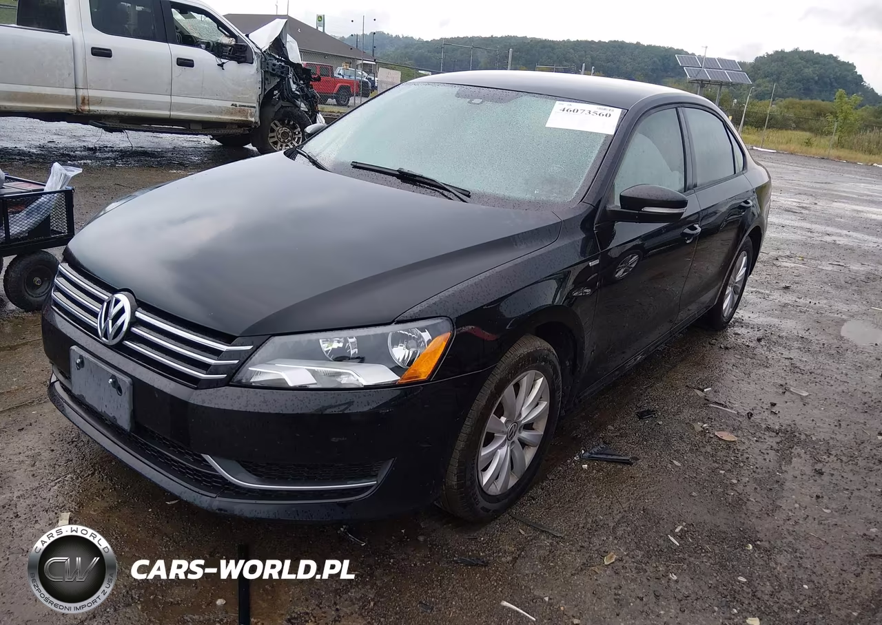 2013 Volkswagen Passat 2.5L Wolfsburg Edition VIN:1VWAP7A37DC149038 - 2