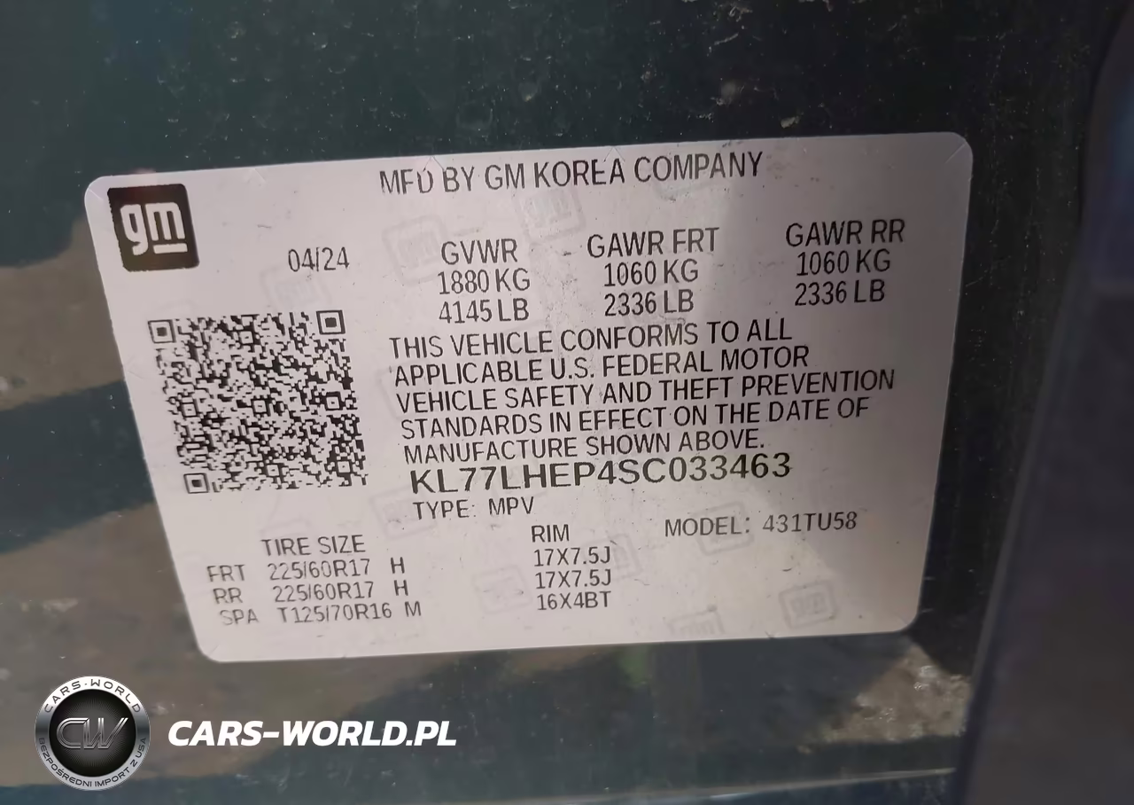 2025 Chevrolet Trax Fwd Lt VIN:KL77LHEP4SC033463 - 9