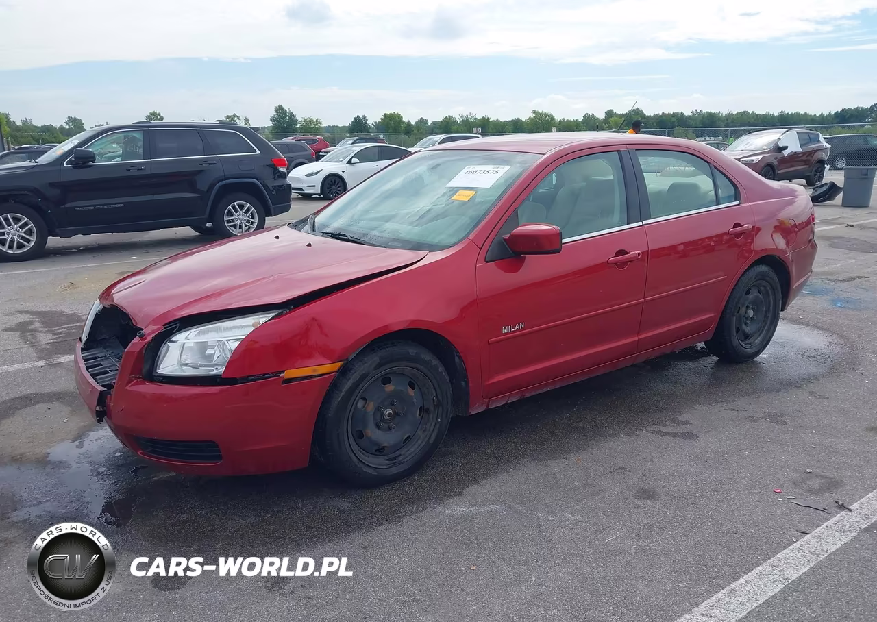 2007 Mercury Milan I4 VIN:3MEHM07Z47R670316 - 2