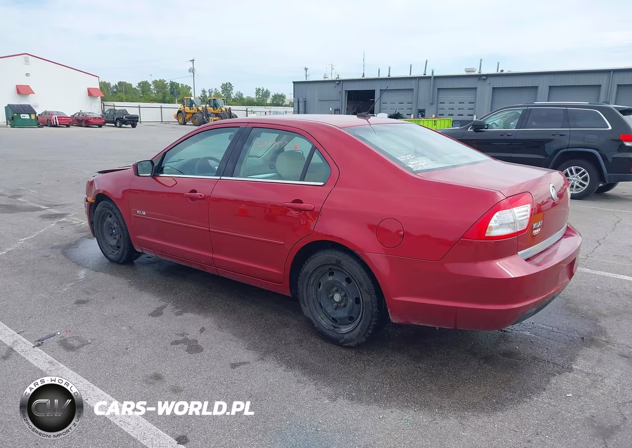 2007 Mercury Milan I4 VIN:3MEHM07Z47R670316 - 3