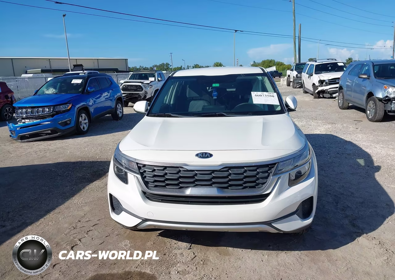 2021 Kia Seltos Lx VIN:KNDEPCAA7M7062132 - 12