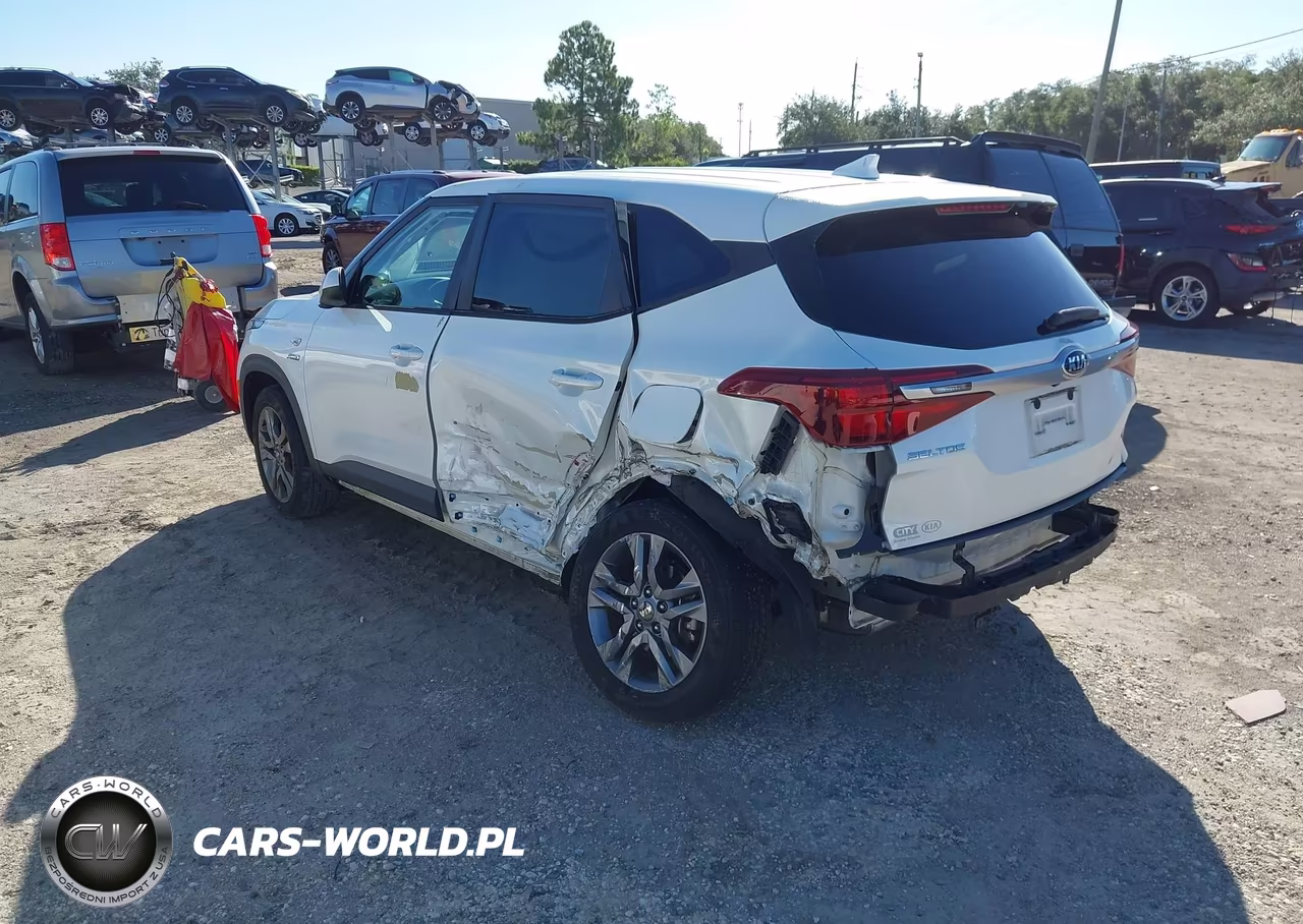 2021 Kia Seltos Lx VIN:KNDEPCAA7M7062132 - 3