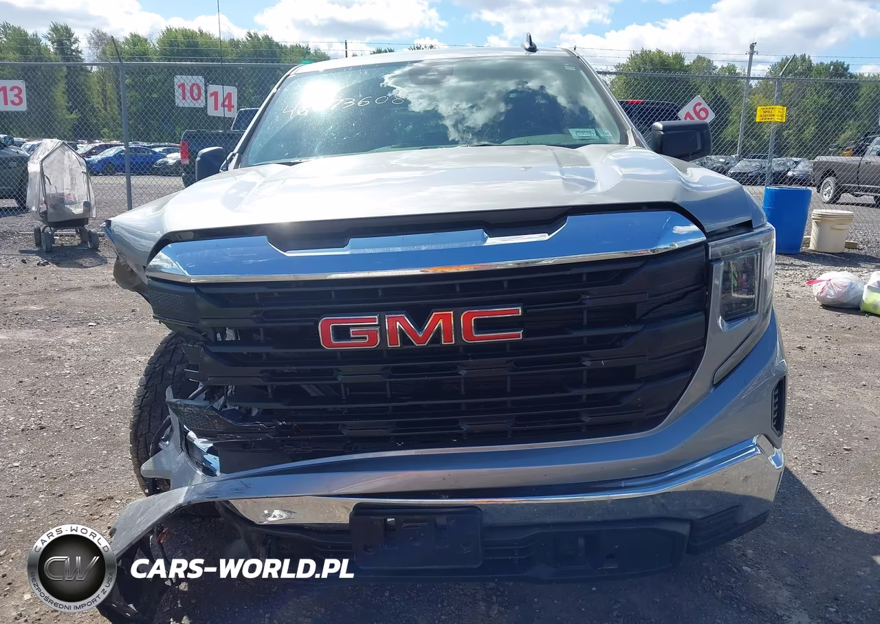 2024 GMC Sierra 1500 4Wd Standard Box Pro VIN:1GTPUAEK7RZ394687 - 12