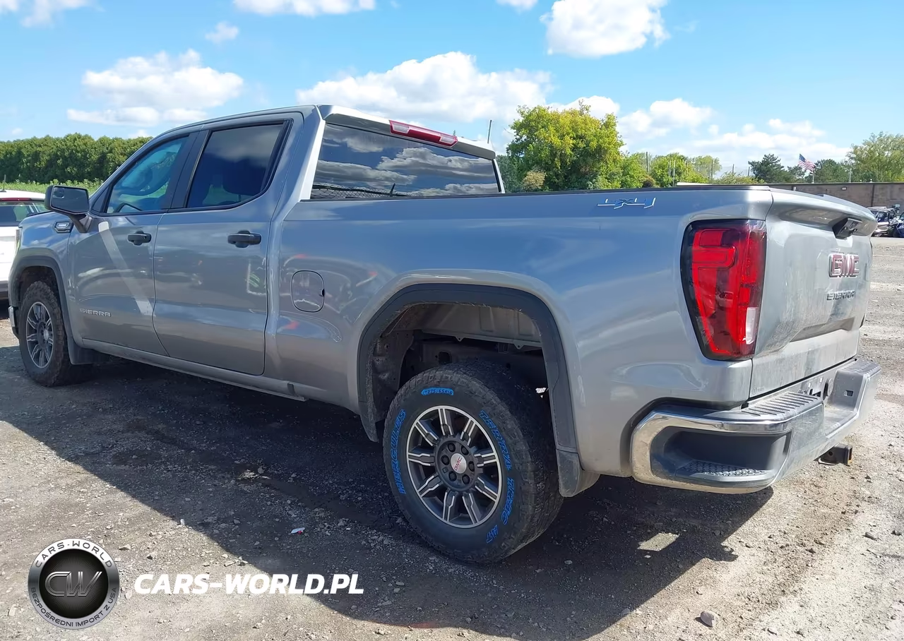 2024 GMC Sierra 1500 4Wd Standard Box Pro VIN:1GTPUAEK7RZ394687 - 3