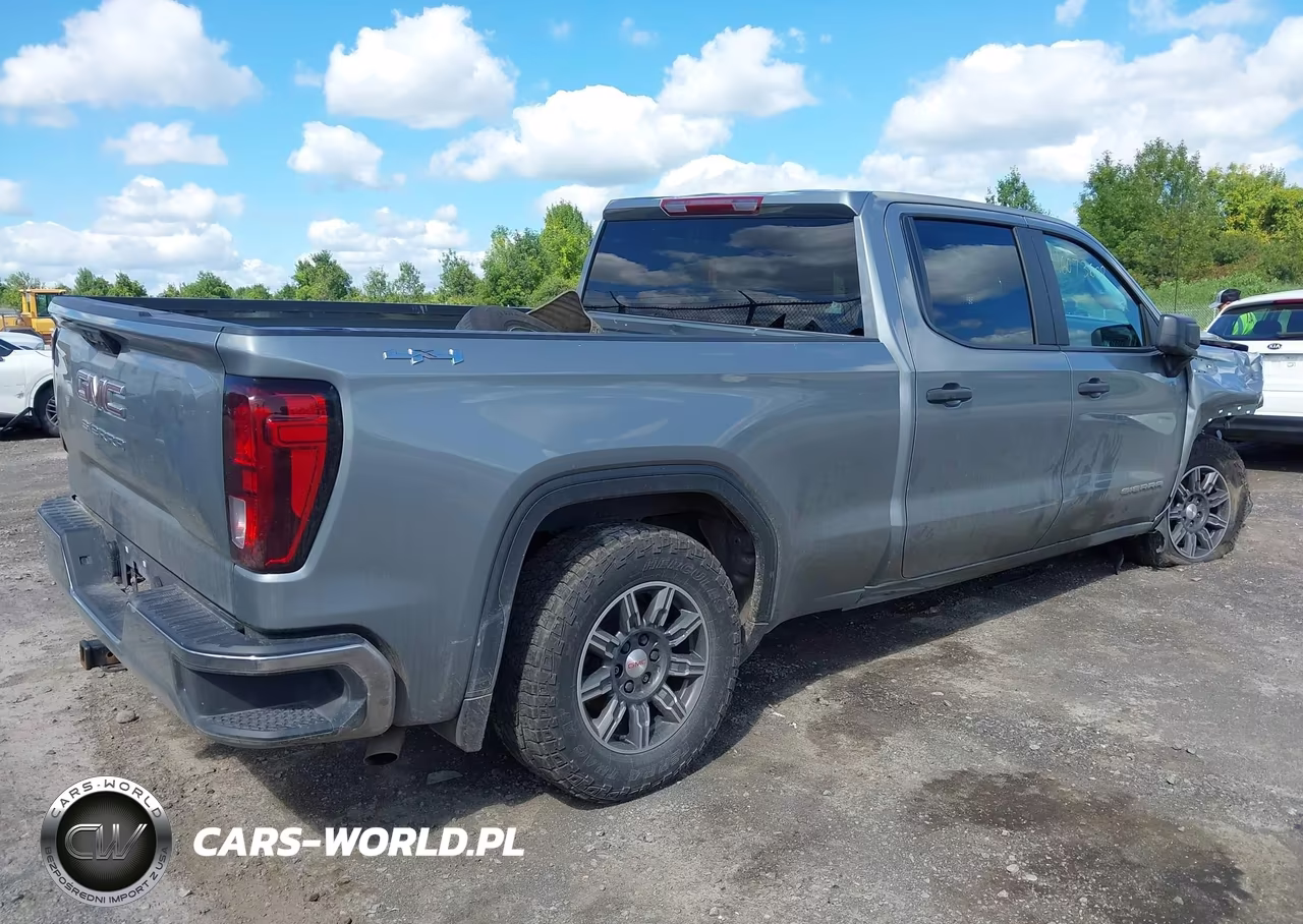 2024 GMC Sierra 1500 4Wd Standard Box Pro VIN:1GTPUAEK7RZ394687 - 4
