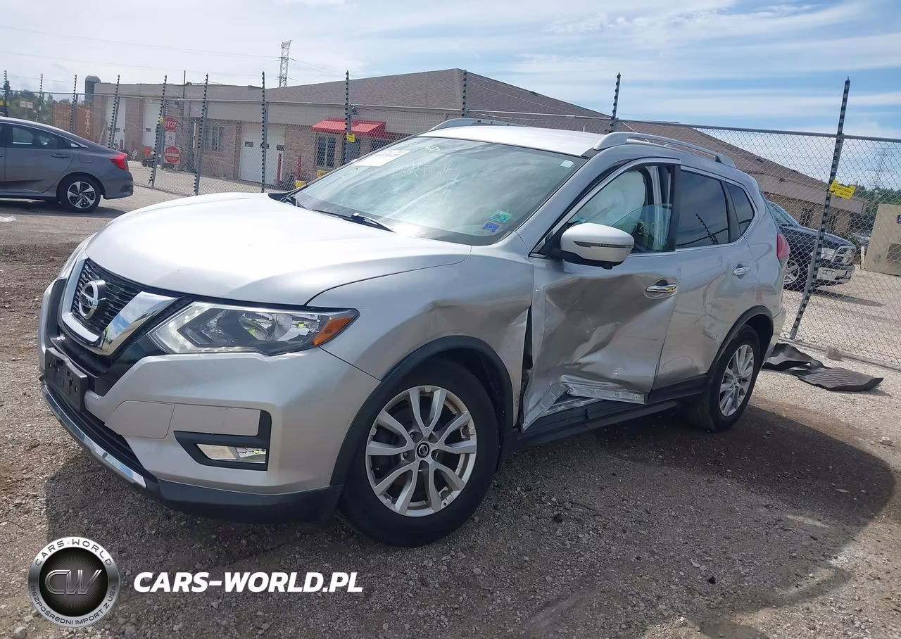 2017 Nissan Rogue Sv VIN:KNMAT2MV9HP505714 - 2