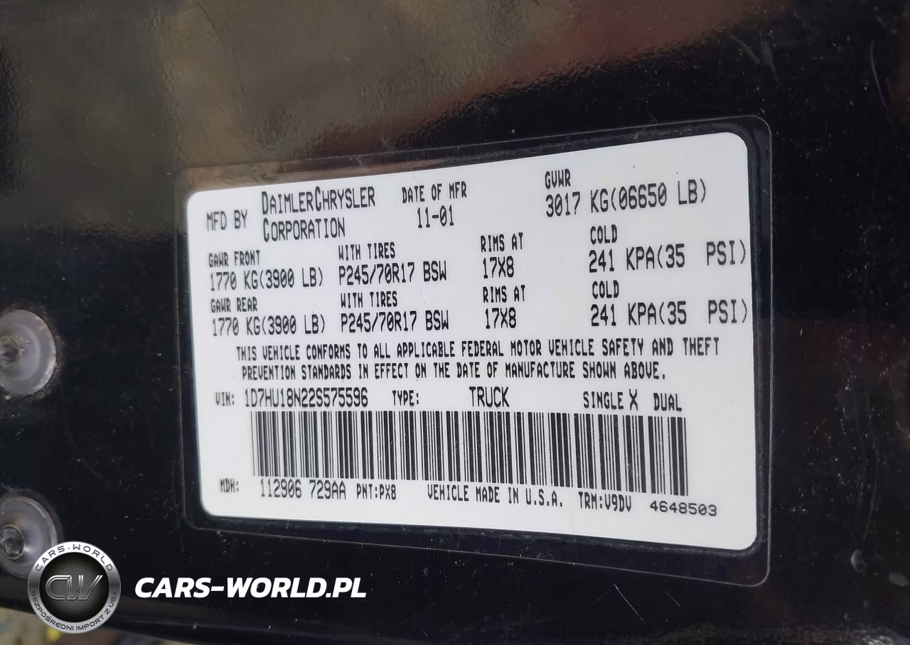 2002 Dodge Ram 1500 St VIN:1D7HU18N22S575596 - 9
