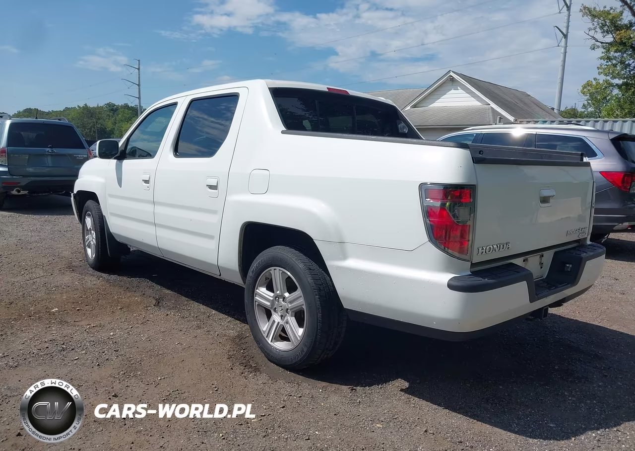 2012 Honda Ridgeline Rtl VIN:5FPYK1F54CB455503 - 3