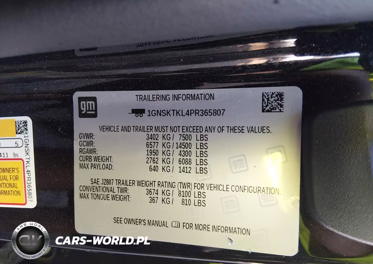 2023 Chevrolet Tahoe 4Wd High Country VIN:1GNSKTKL4PR365807 - 9