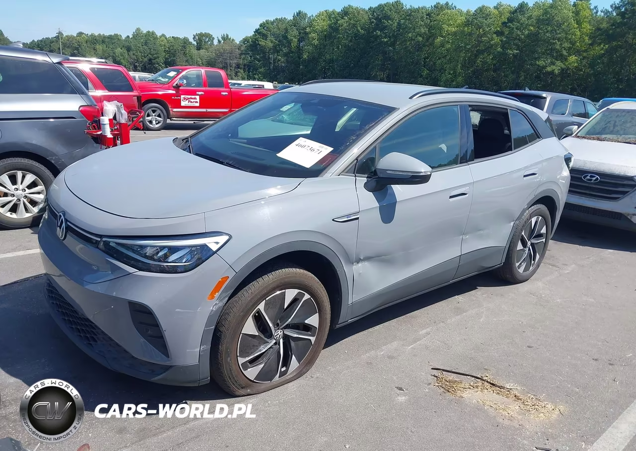 2022 Volkswagen Id.4 Awd Pro VIN:WVGJNPE25NP072444 - 2