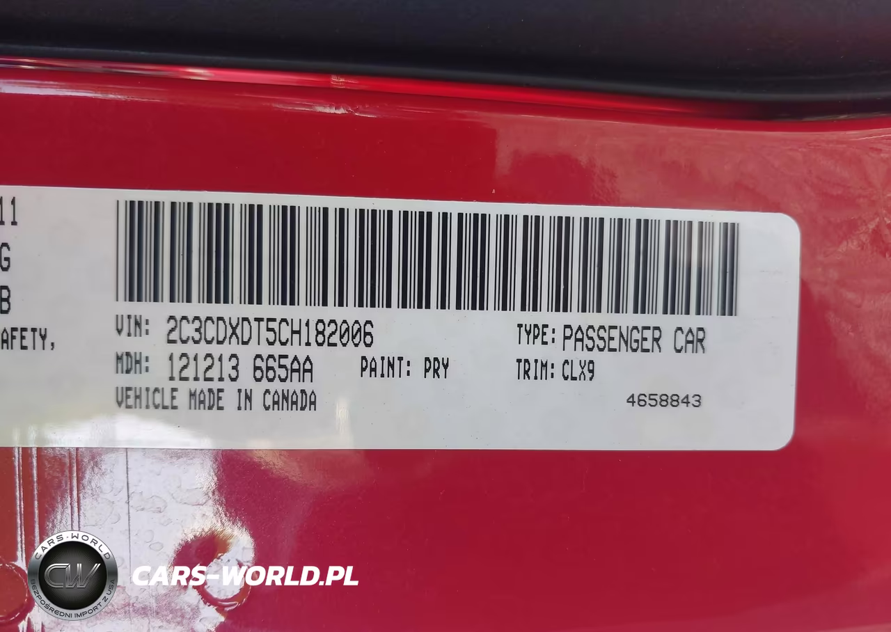 2012 Dodge Charger R-T VIN:2C3CDXDT5CH182006 - 9