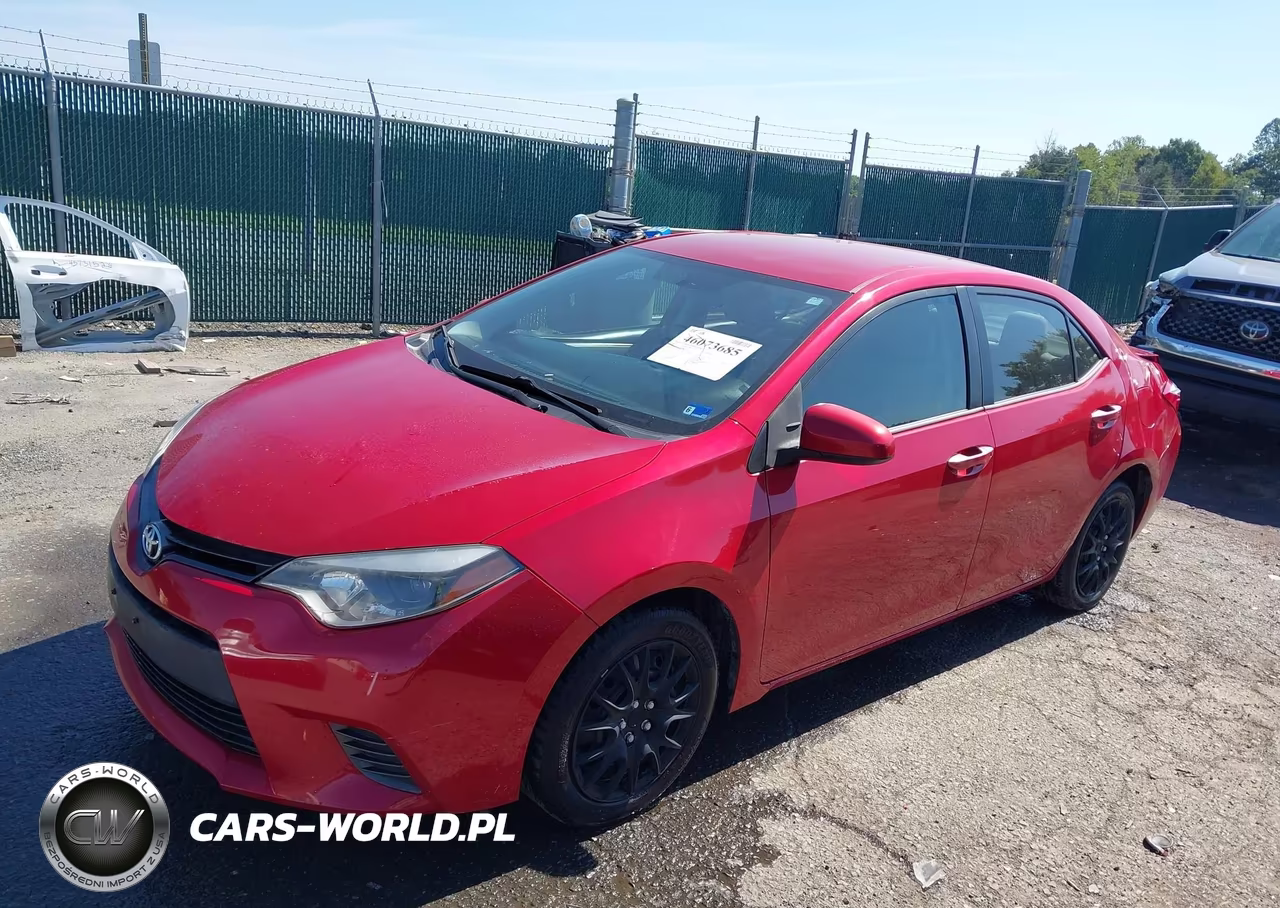 2015 Toyota Corolla Le VIN:2T1BURHE9FC435163 - 2
