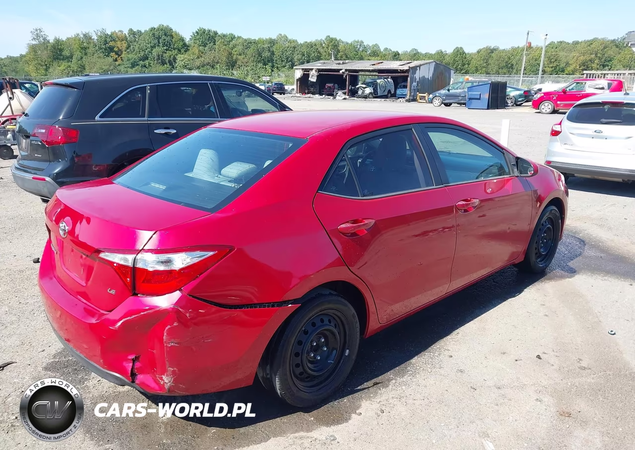2015 Toyota Corolla Le VIN:2T1BURHE9FC435163 - 4