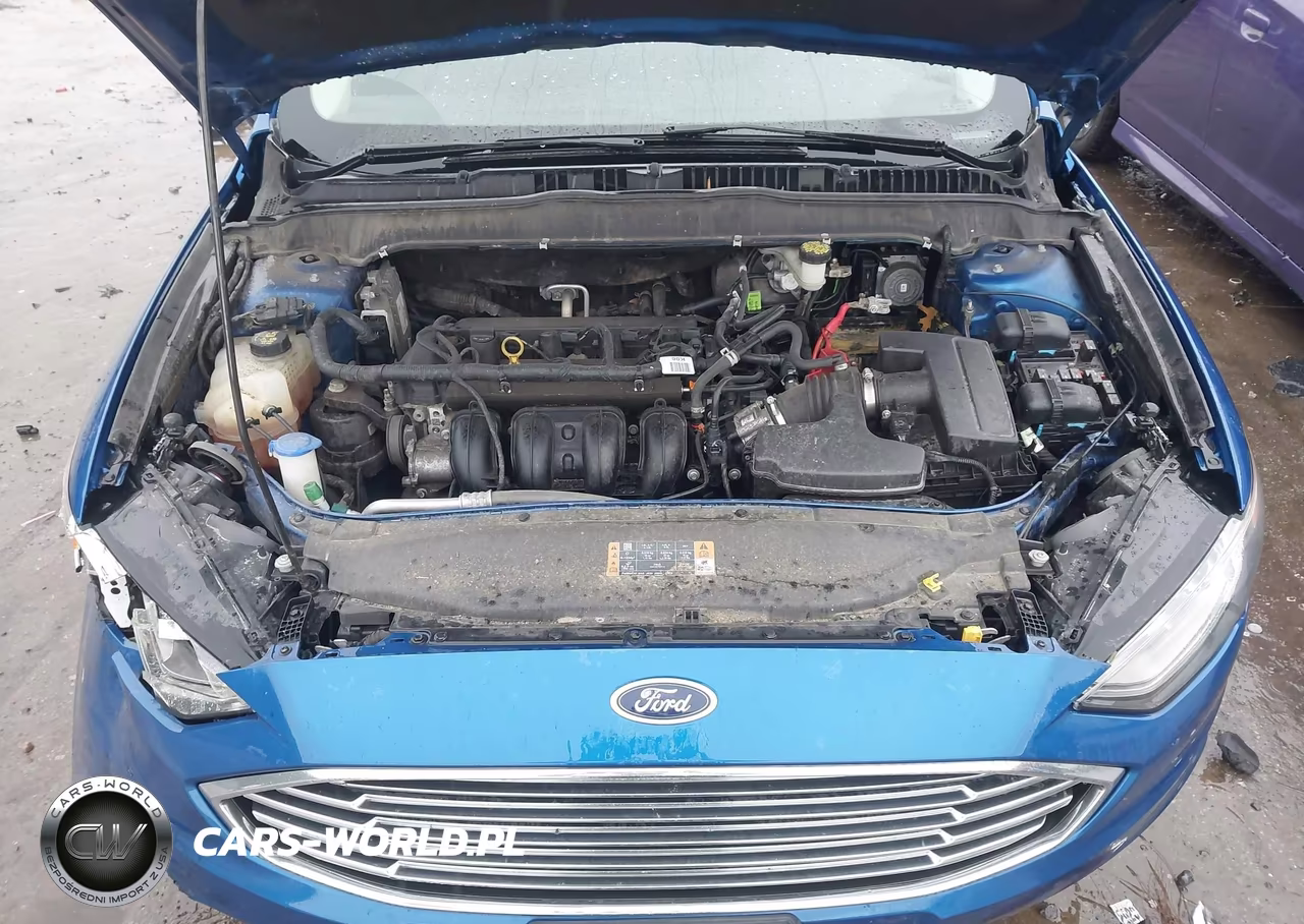 2017 Ford Fusion Se VIN:3FA6P0H76HR370765 - 10