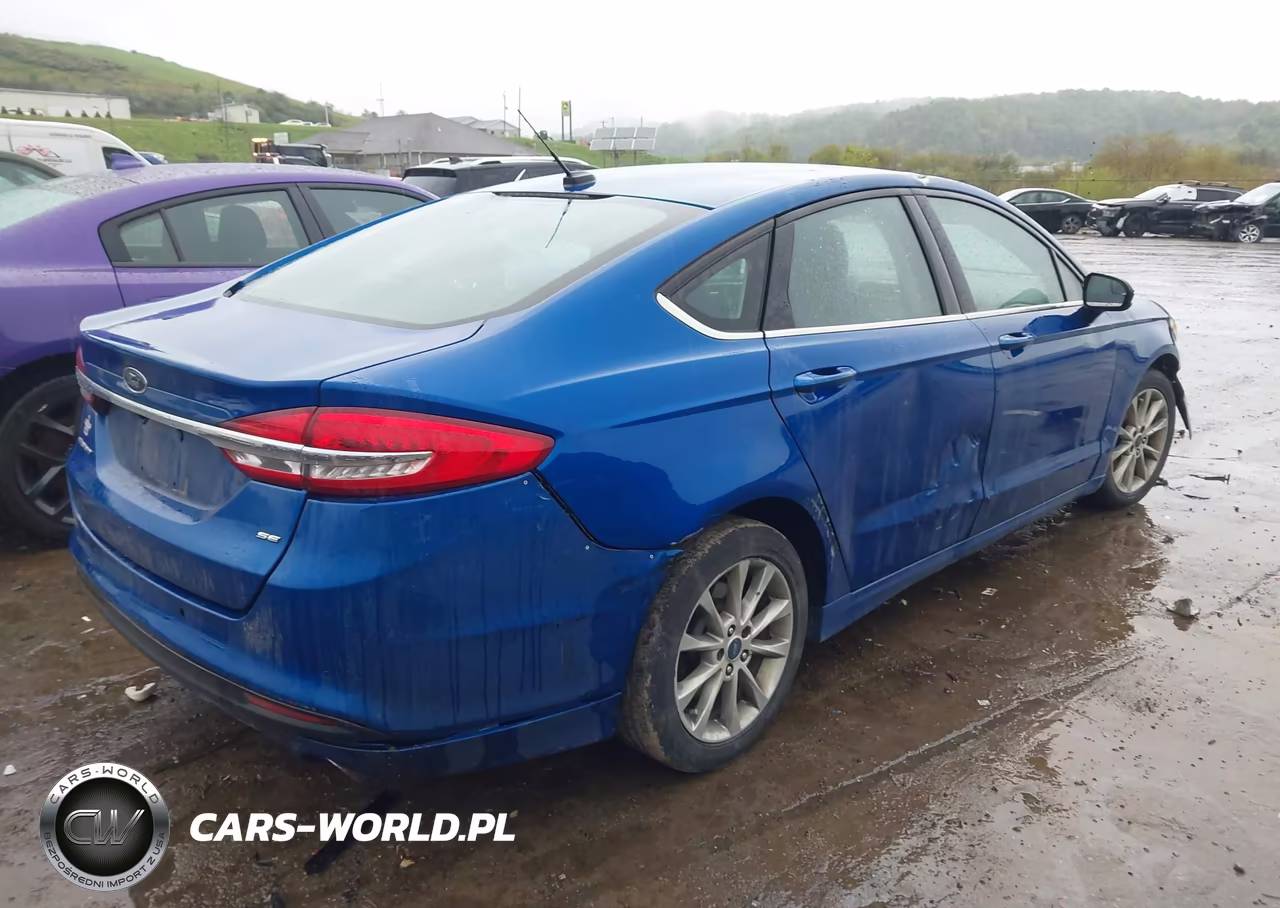 2017 Ford Fusion Se VIN:3FA6P0H76HR370765 - 4