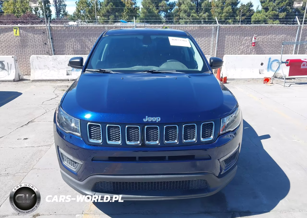 2018 Jeep Compass Sport Fwd VIN:3C4NJCAB7JT489716 - 12