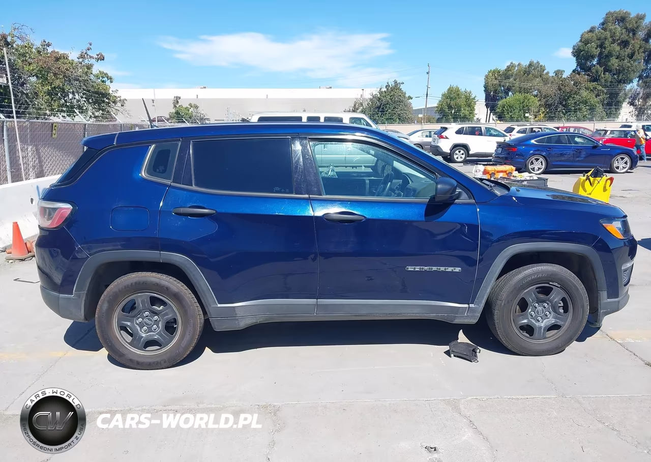 2018 Jeep Compass Sport Fwd VIN:3C4NJCAB7JT489716 - 13