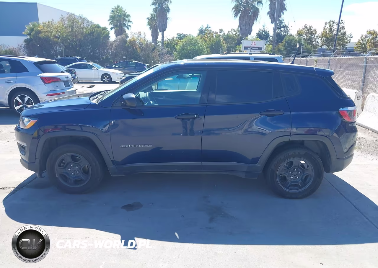 2018 Jeep Compass Sport Fwd VIN:3C4NJCAB7JT489716 - 14