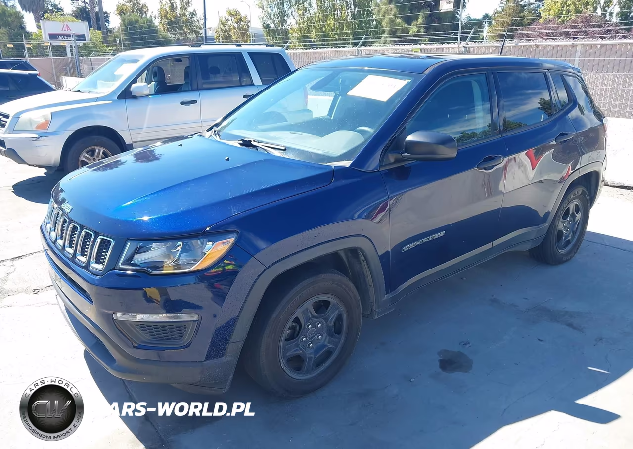 2018 Jeep Compass Sport Fwd VIN:3C4NJCAB7JT489716 - 2