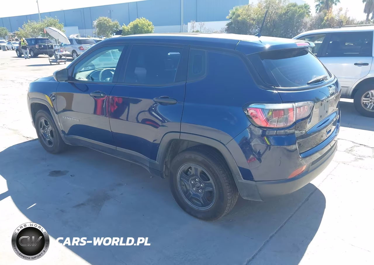 2018 Jeep Compass Sport Fwd VIN:3C4NJCAB7JT489716 - 3