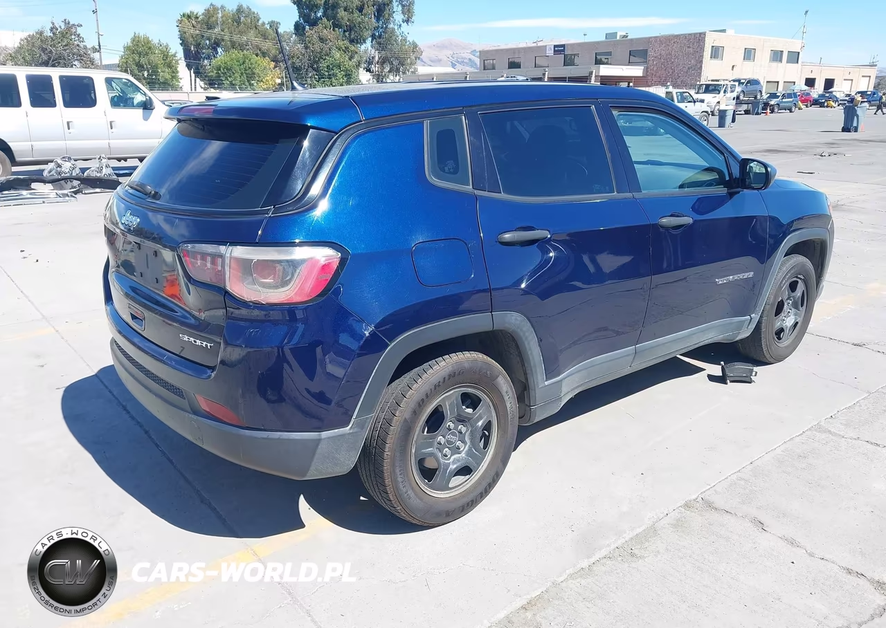 2018 Jeep Compass Sport Fwd VIN:3C4NJCAB7JT489716 - 4