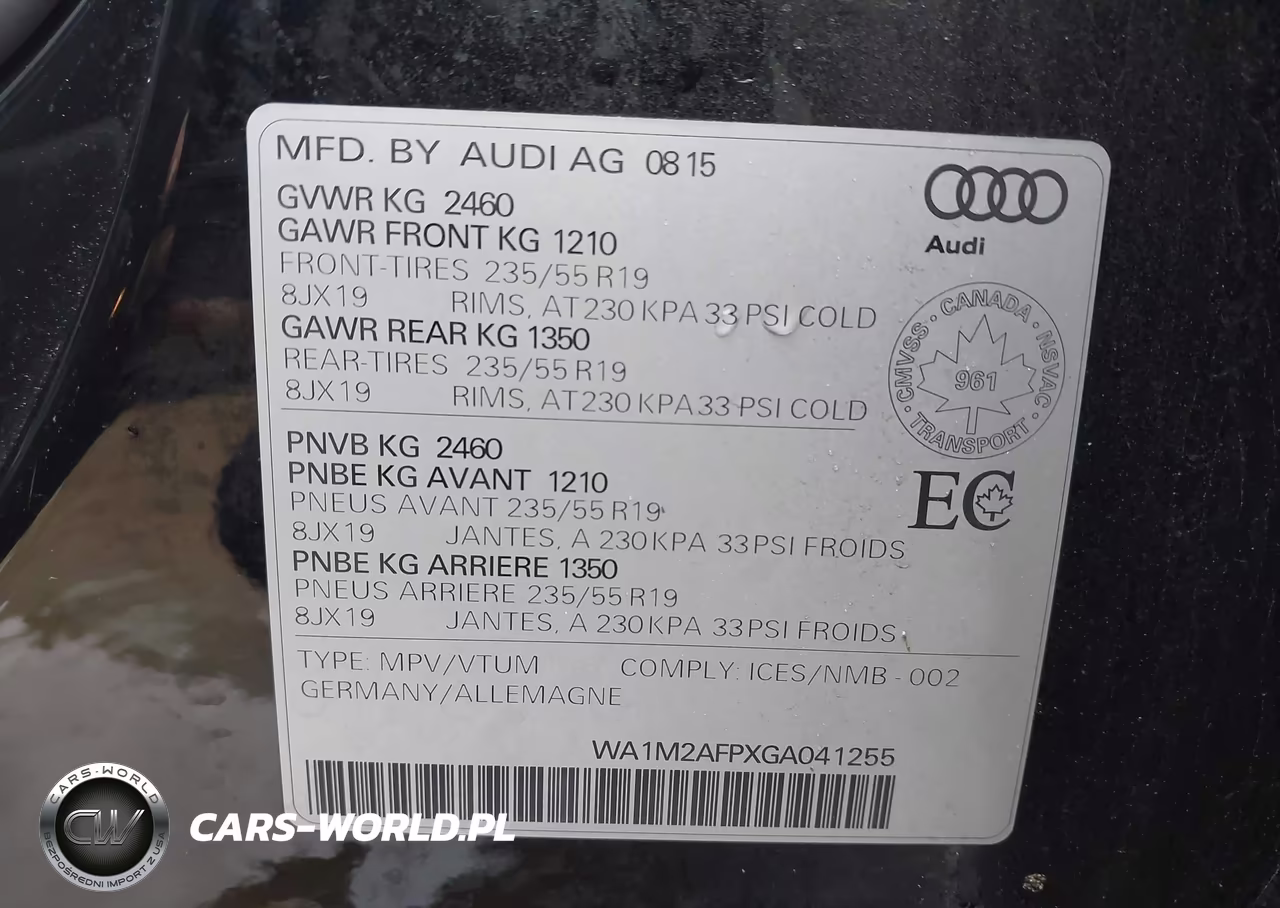 2016 Audi Q5 2.0T Progressiv VIN:WA1M2AFPXGA041255 - 9