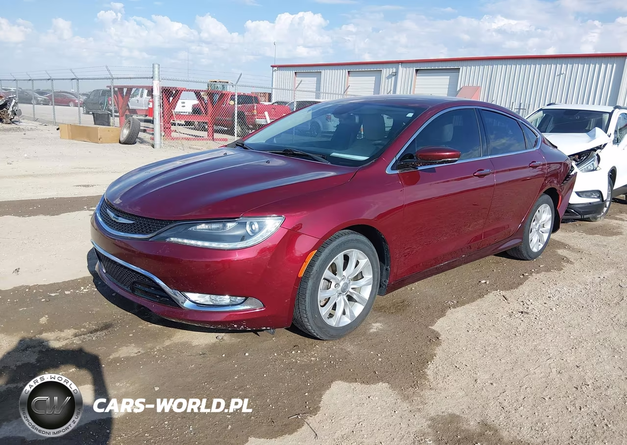 2015 Chrysler 200 C VIN:1C3CCCCB1FN614817 - 2