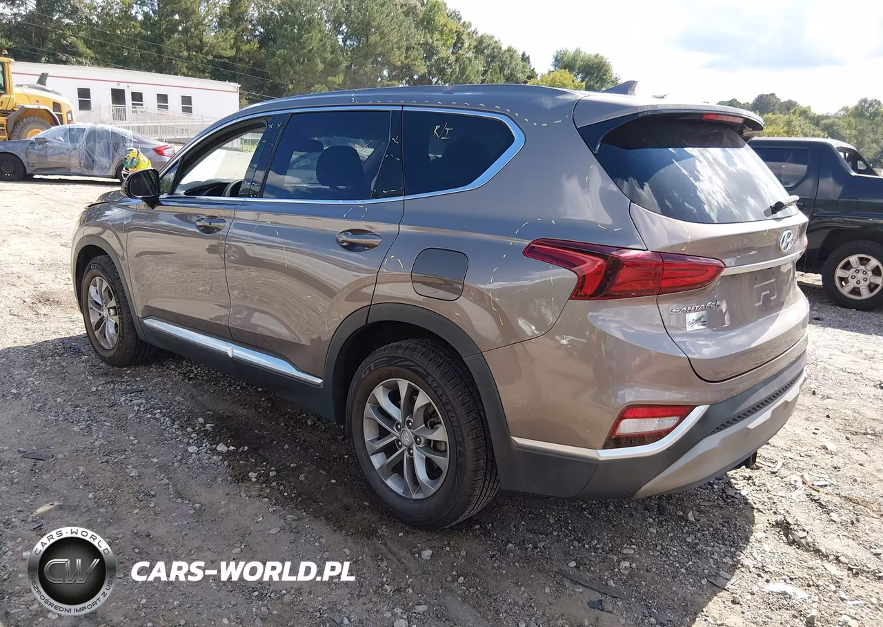2019 Hyundai Santa Fe Sel VIN:5NMS3CAD4KH043603 - 3