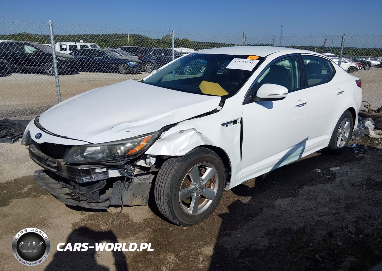 2015 Kia Optima Lx VIN:5XXGM4A75FG487340 - 2