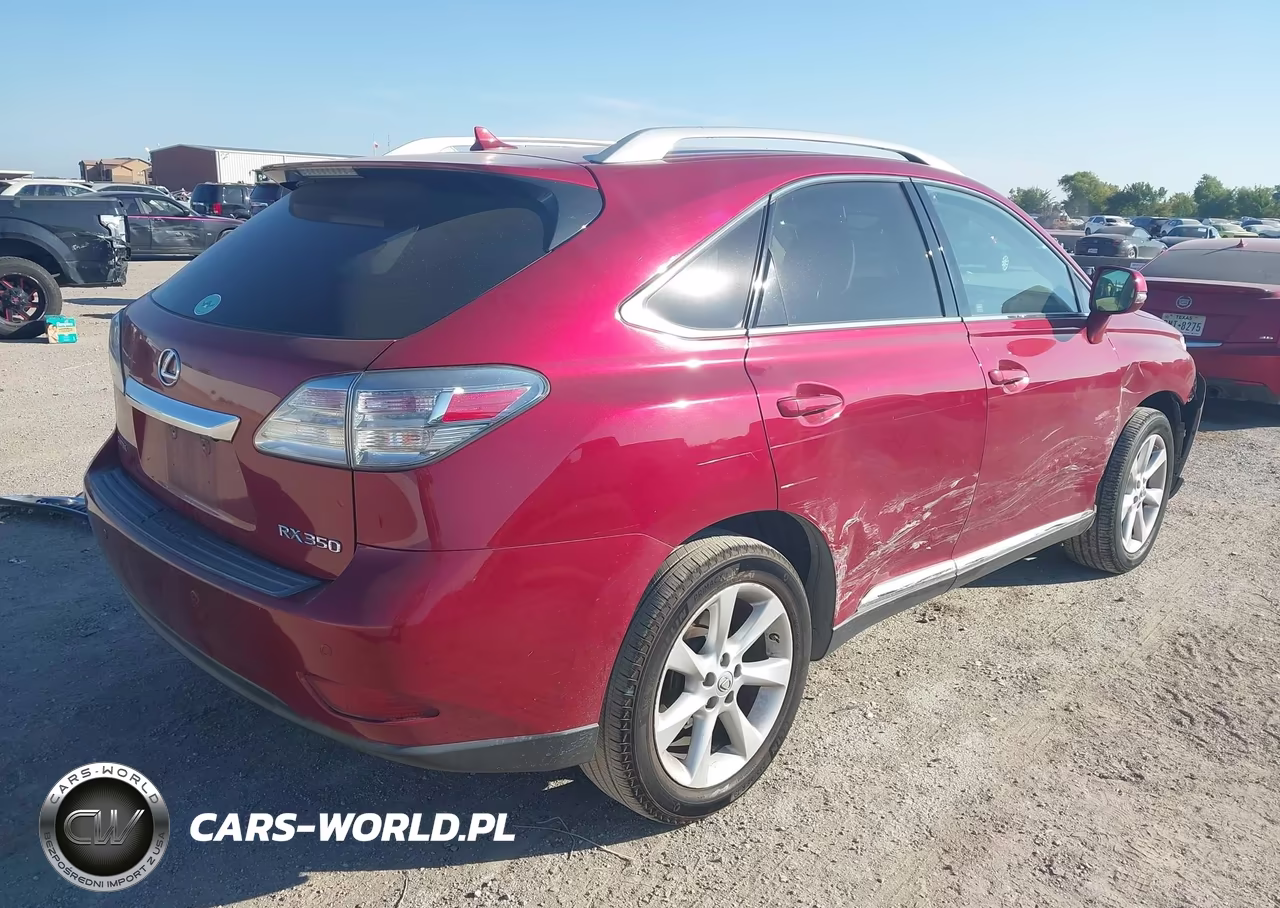 2011 Lexus Rx 350 VIN:2T2ZK1BA3BC053003 - 4