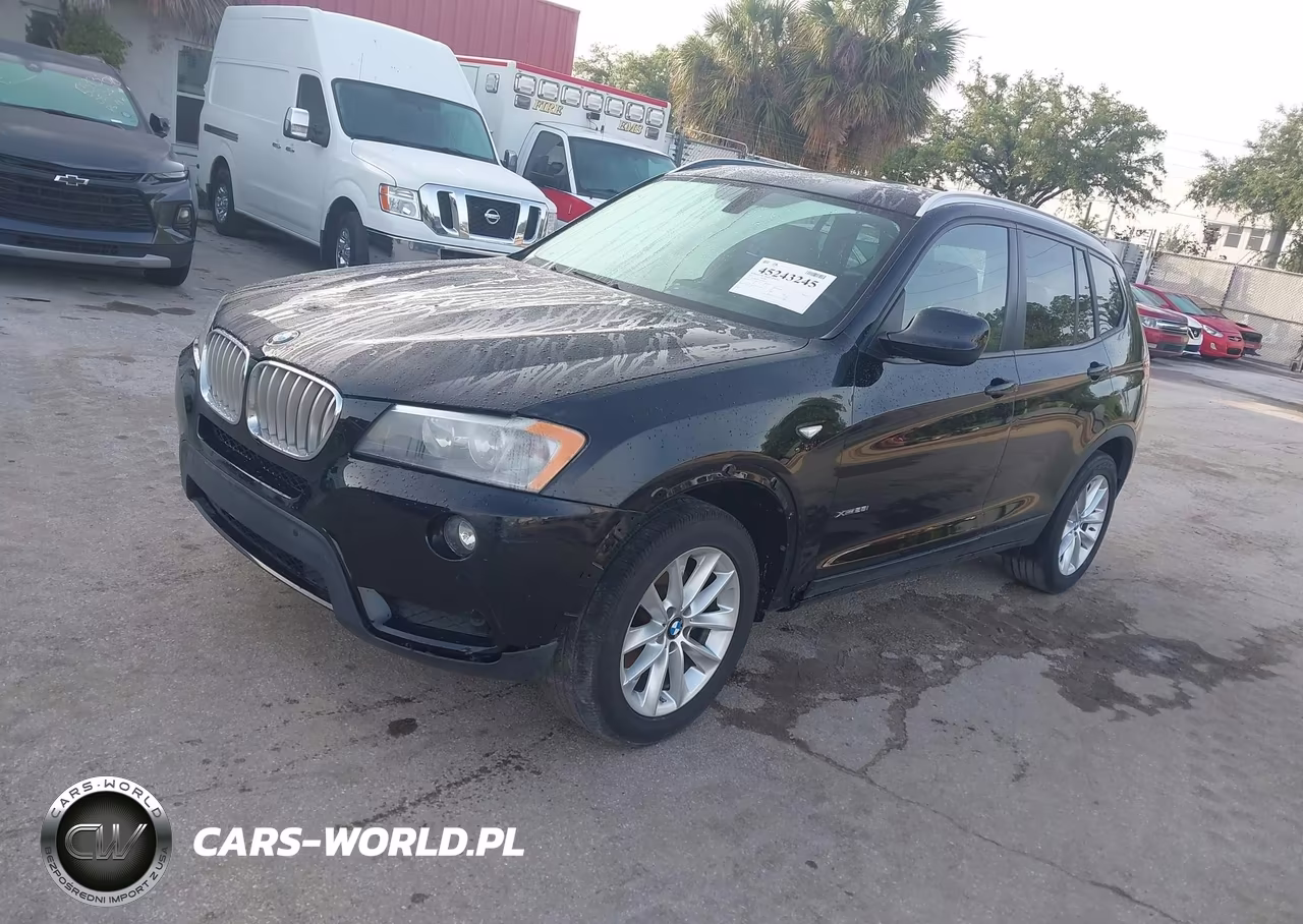2014 BMW X3 xDrive28I VIN:5UXWX9C54E0D28192 - 2
