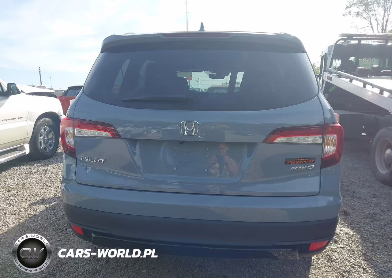 2022 Honda Pilot Awd Trailsport VIN:5FNYF6H83NB053427 - 16