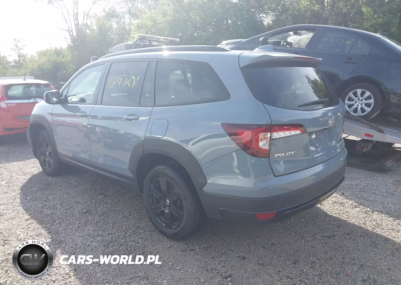 2022 Honda Pilot Awd Trailsport VIN:5FNYF6H83NB053427 - 3