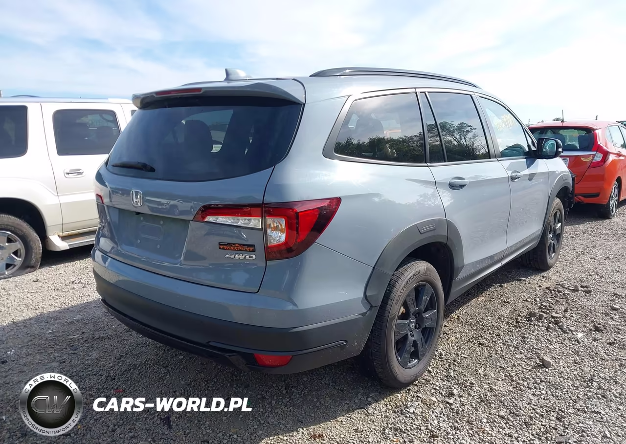2022 Honda Pilot Awd Trailsport VIN:5FNYF6H83NB053427 - 4