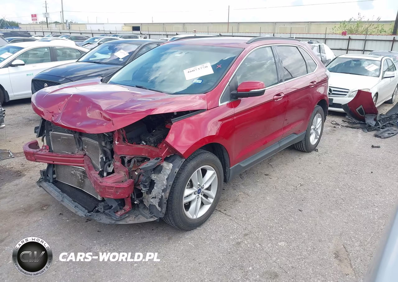 2018 Ford Edge Sel VIN:2FMPK3J8XJBB28756 - 2