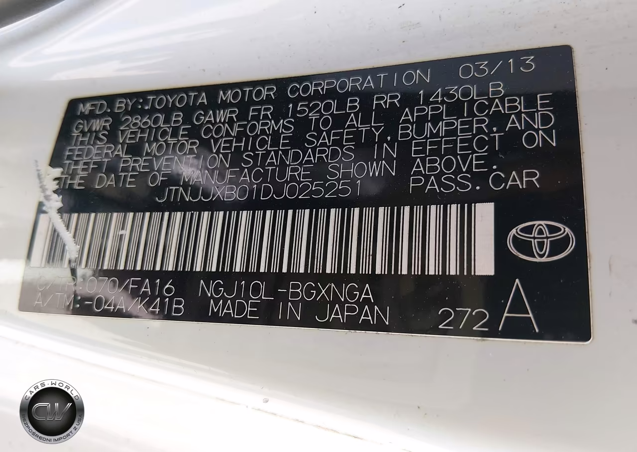 2013 Scion Iq VIN:JTNJJXB01DJ025251 - 9