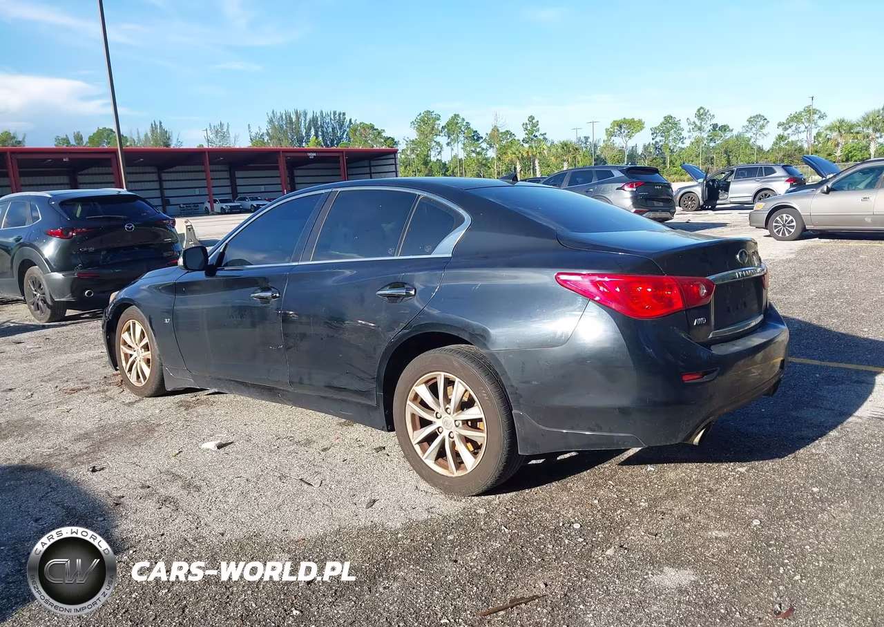 2015 Infiniti Q50 VIN:JN1BV7AR5FM416243 - 3
