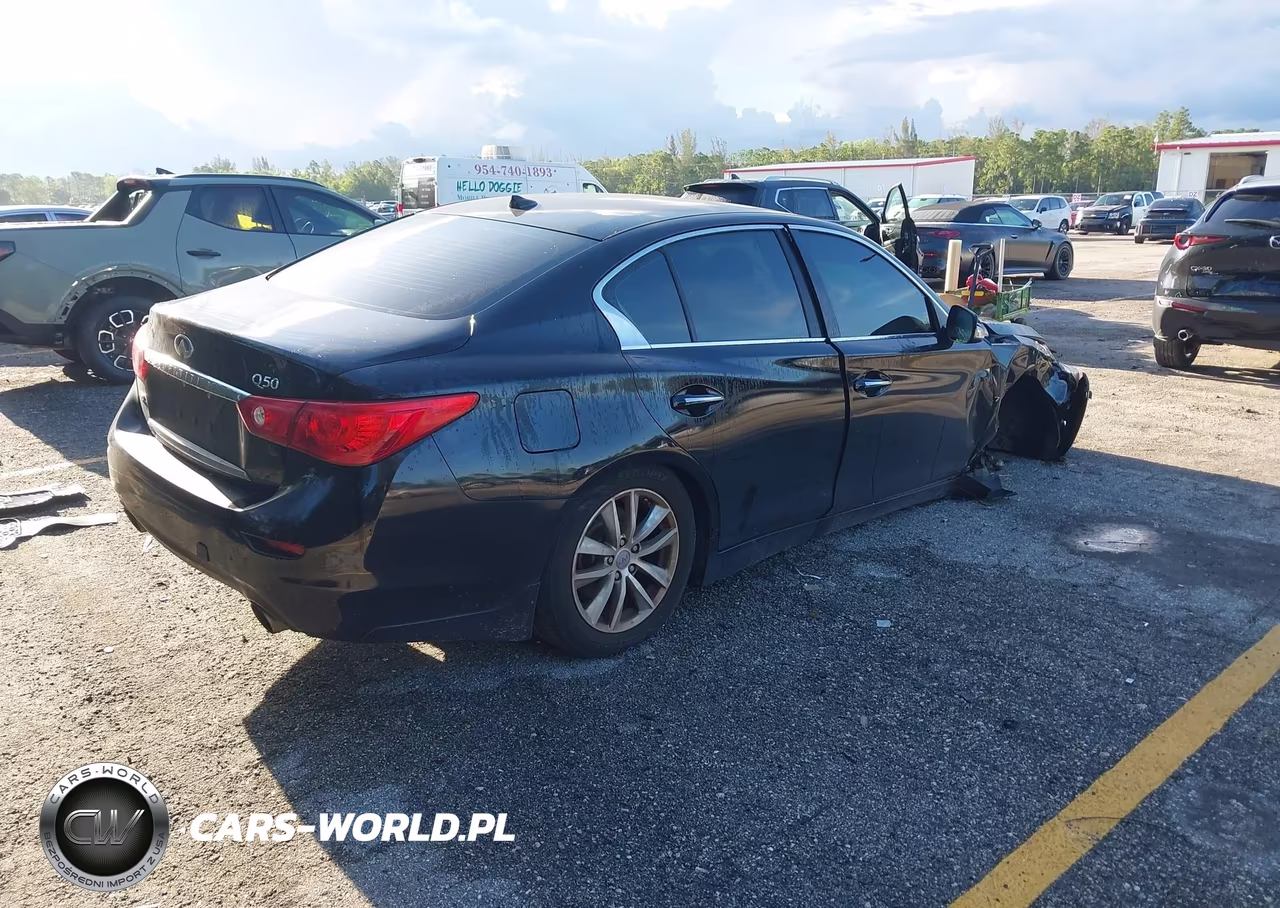 2015 Infiniti Q50 VIN:JN1BV7AR5FM416243 - 4