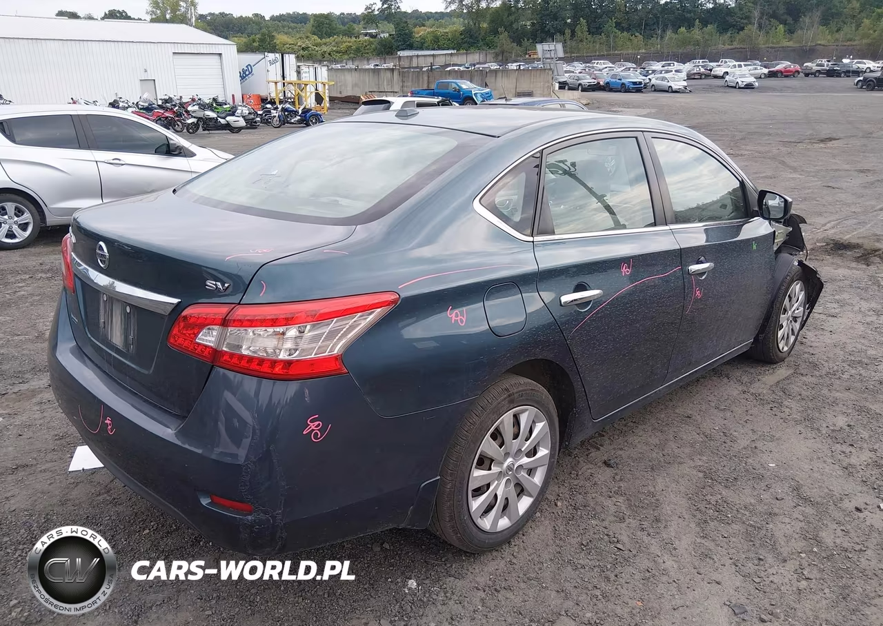 2015 Nissan Sentra Sv VIN:3N1AB7AP3FY315590 - 4