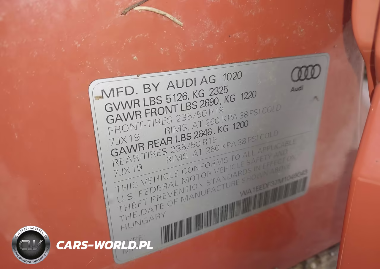 2021 Audi Q3 Premium Plus 45 Tfsi S Line Quattro Tiptronic VIN:WA1EEDF37M1045043 - 9