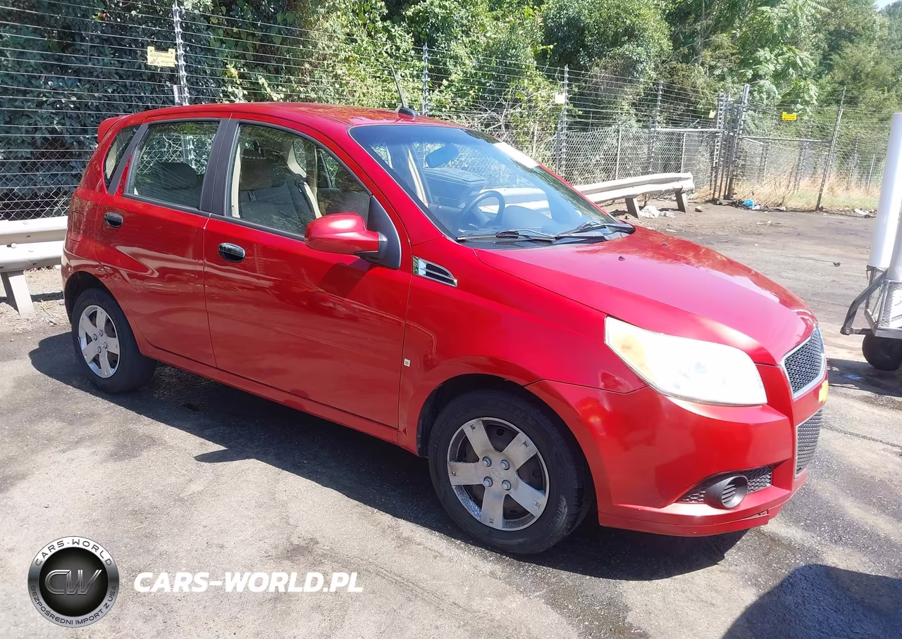 2009 Chevrolet Aveo Lt VIN:KL1TD66E69B379408 - 1