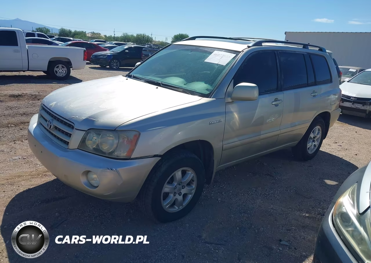 2002 Toyota Highlander Limited V6 VIN:JTEHF21A720043429 - 2