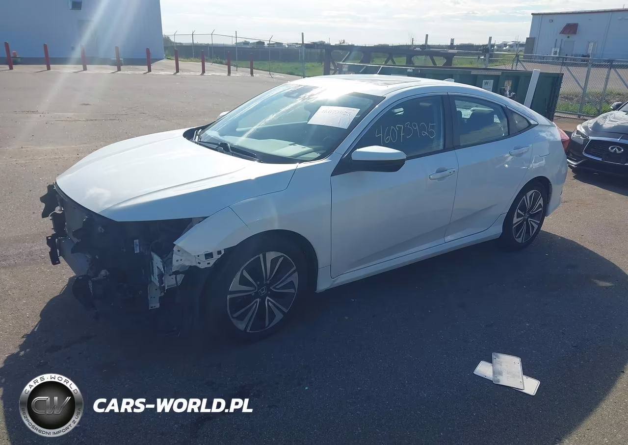 2017 Honda Civic Ex-T VIN:19XFC1F44HE016657 - 2