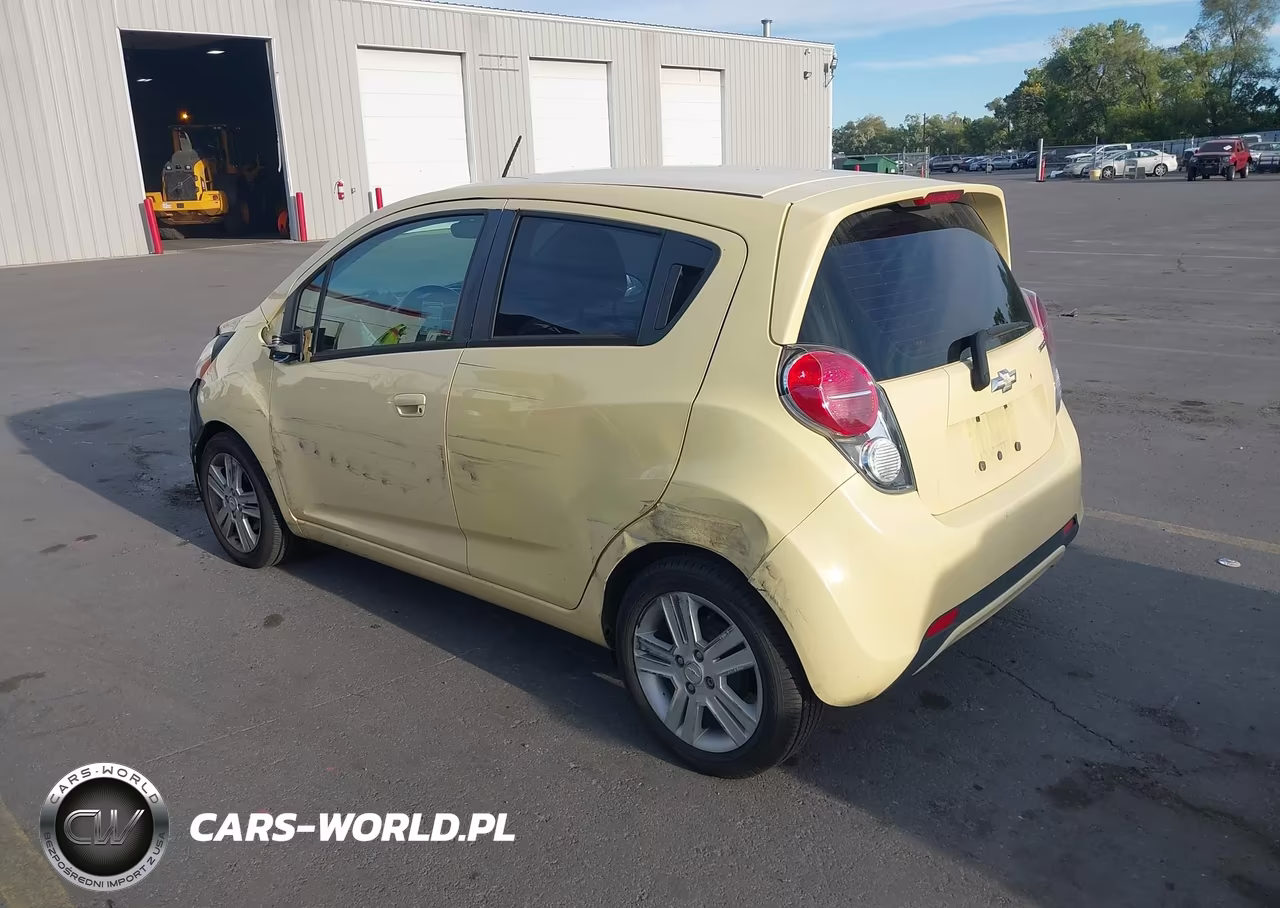 2014 Chevrolet Spark 1Lt Auto VIN:KL8CD6S94EC539915 - 3