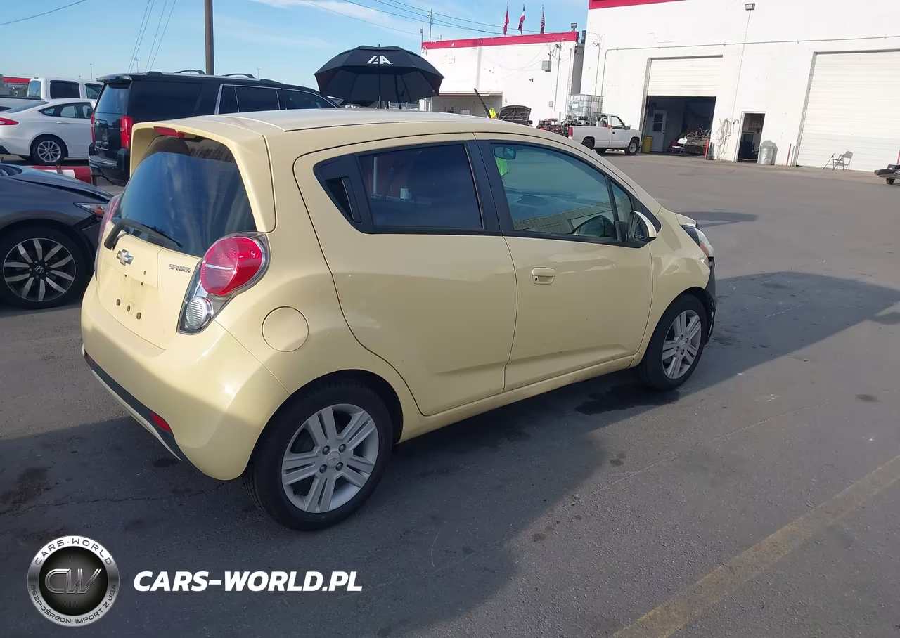 2014 Chevrolet Spark 1Lt Auto VIN:KL8CD6S94EC539915 - 4