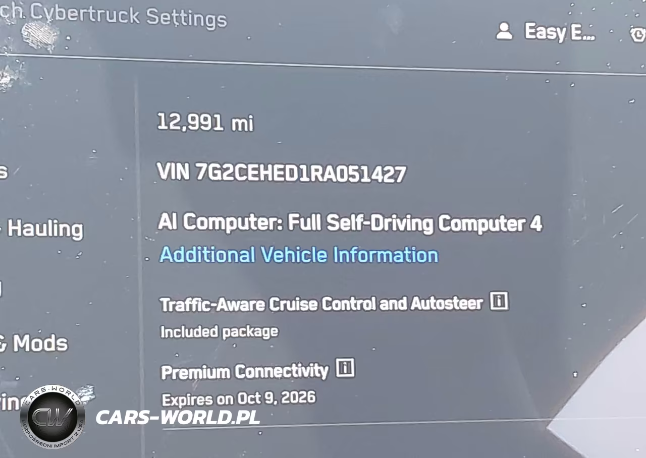 2024 Tesla Cybertruck All-Wheel Drive VIN:7G2CEHED1RA051427 - 14